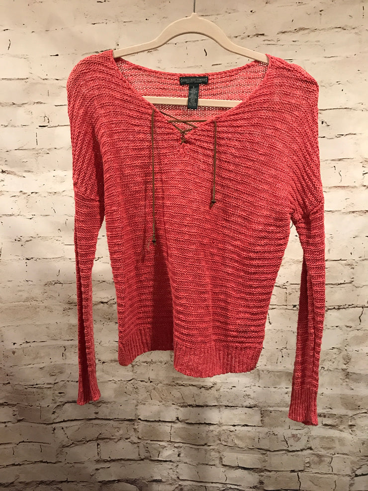 CORAL LONG SLEEVE SWEATER