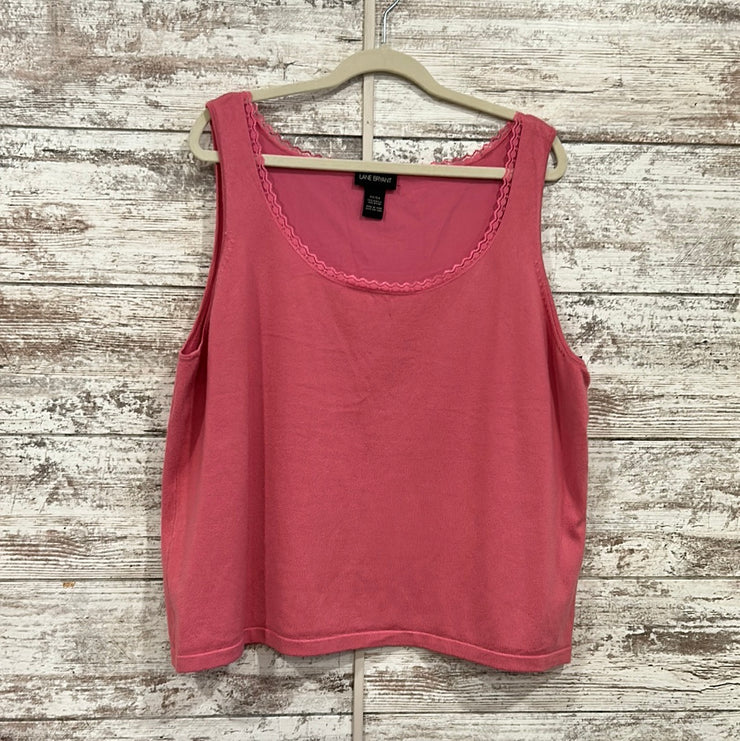 PINK SLEEVELESS TOP