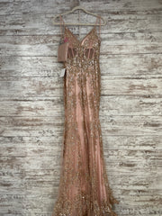 PINK/GOLD SPARKLY MERMAID- NEW