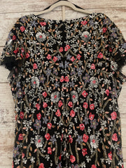 BLACK BEADED DRESS (NEW) $699