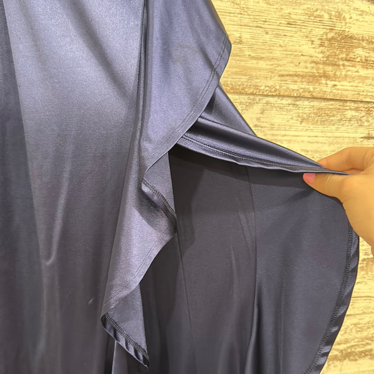 NAVY LONG EVENING GOWN