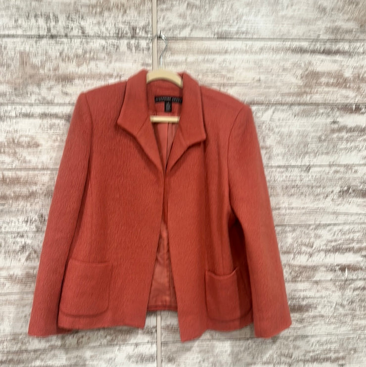 CORAL WOOL/MOHAIR JACKET