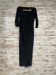 BLACK LONG EVENING GOWN