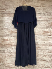 NAVY 2 PC. LONG DRESS SET