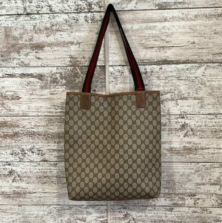 VINTAGE GG LOGO SHERRY TOTE