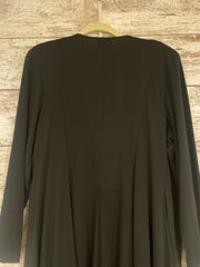 BLACK 2 PC. LONG DRESS SET