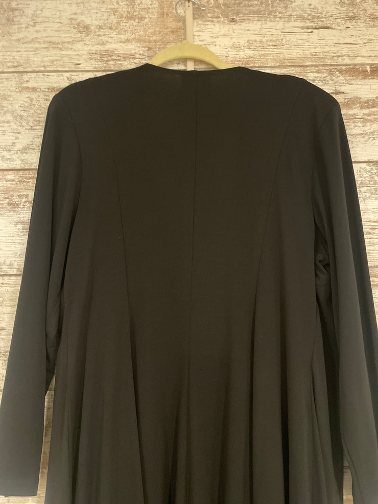 BLACK 2 PC. LONG DRESS SET