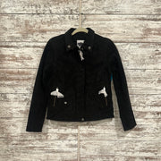 BLACK SUEDE COAT (NEW) $165