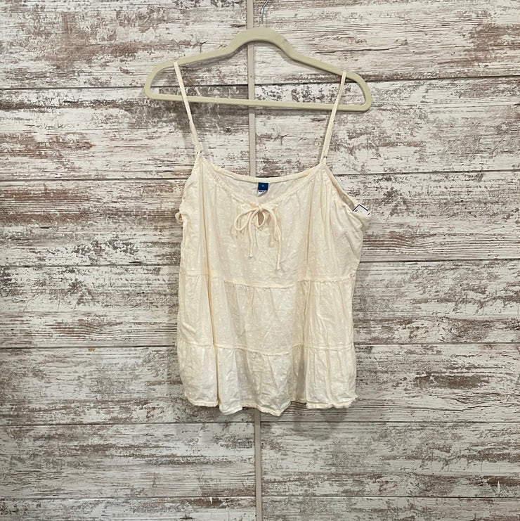 IVORY SLEEVELESS TOP
