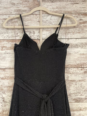 BLACK SPARKLY JUMPER