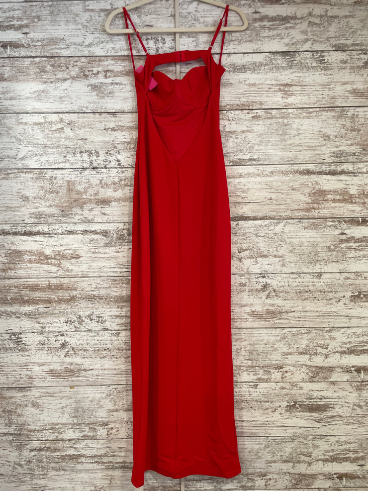 RED LONG EVENING GOWN (NEW)