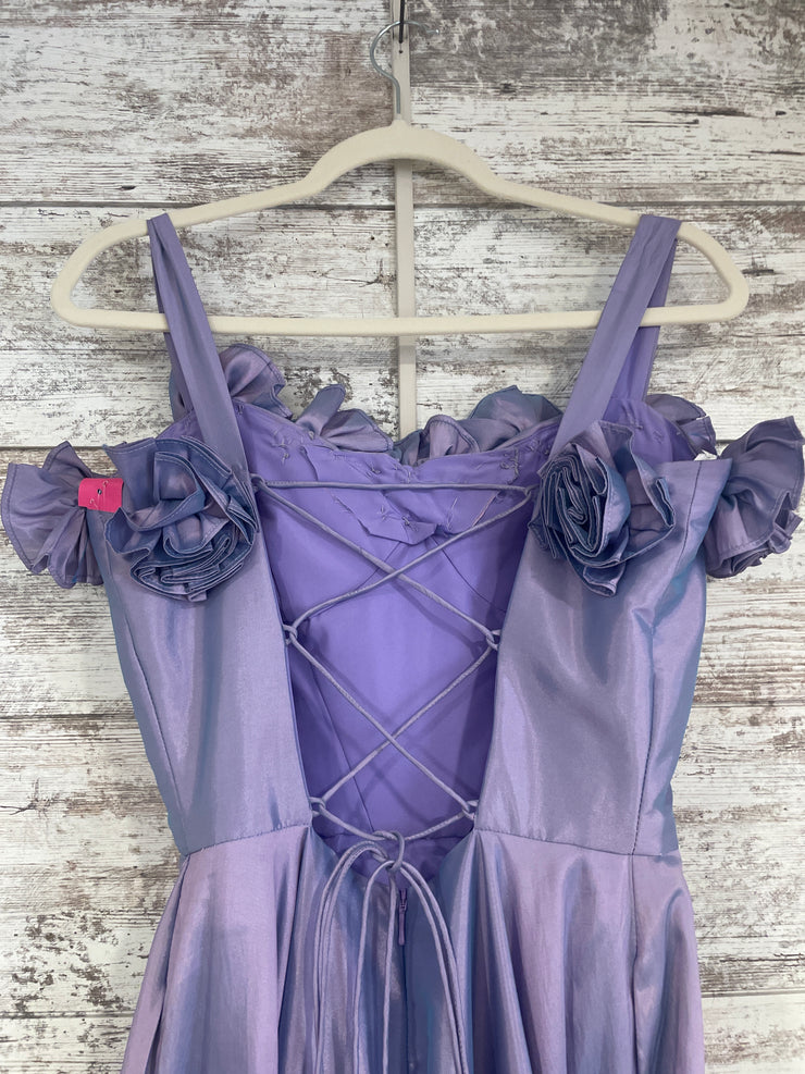 LAVENDER A LINE GOWN