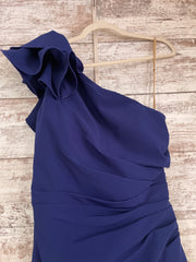 ROYAL BLUE LONG EVENING GOWN