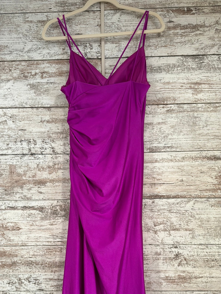 PINK LONG EVENING GOWN