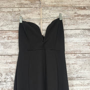 BLACK LONG EVENING GOWN