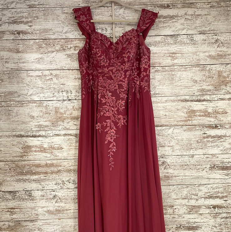 ROSE COLORED LONG DRESS