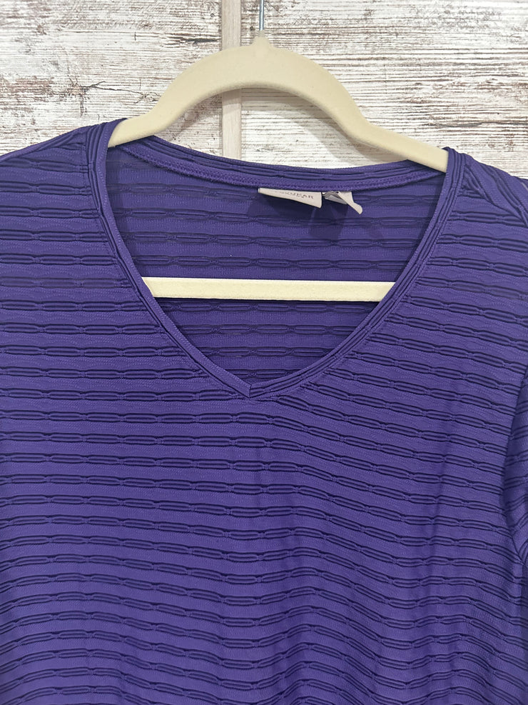 PURPLE LONG SLEEVE TOP $89