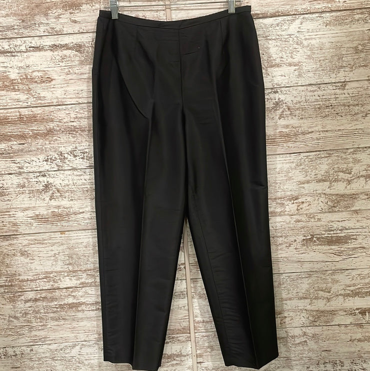 BLACK 100% SILK DRESS PANT$189