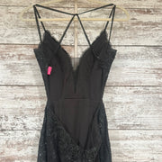 BLACK/LACE MERMAID GOWN