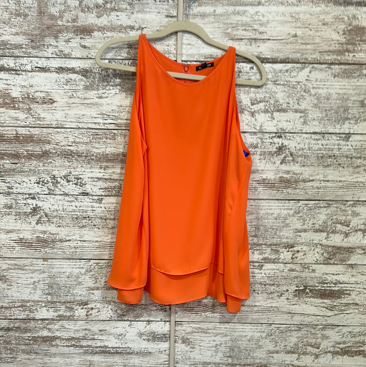 ORANGE SLEEVELESS TOP