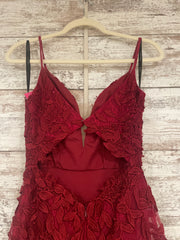 BURGUNDY/FLORAL MERMAID (NEW)