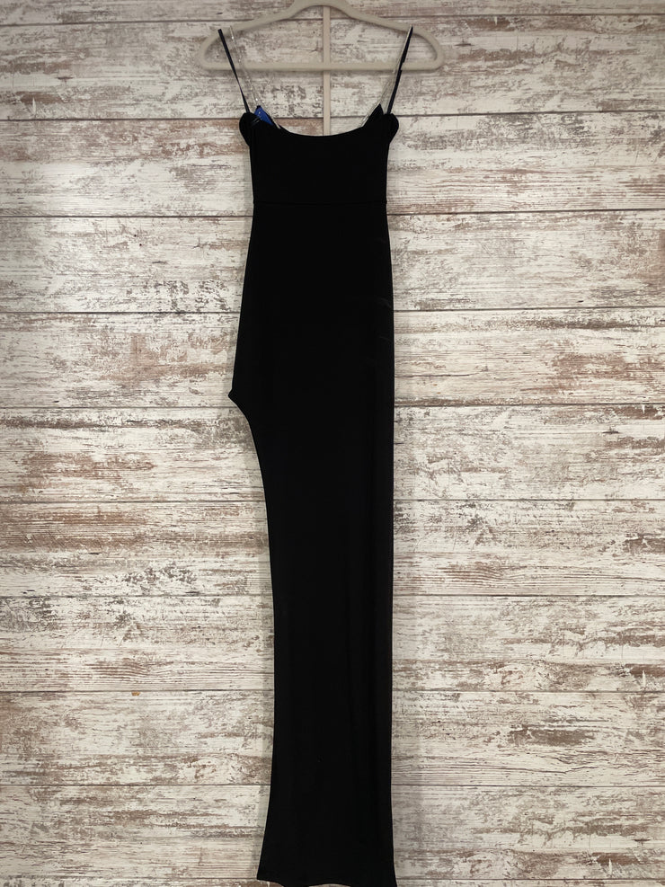 BLACK LONG EVENING GOWN