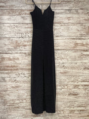 BLACK SPARKLY JUMPER