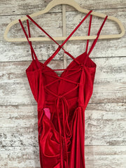 RED LONG EVENING GOWN (NEW)