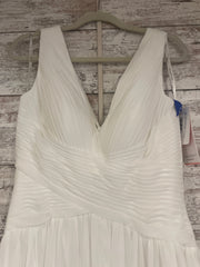 WHITE LONG EVENING GOWN (NEW)