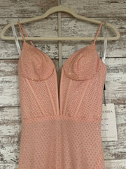 PINK SPARKLY LONG DRESS (NEW)
