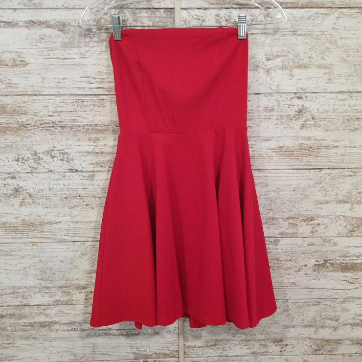 RED SHORT DRESS