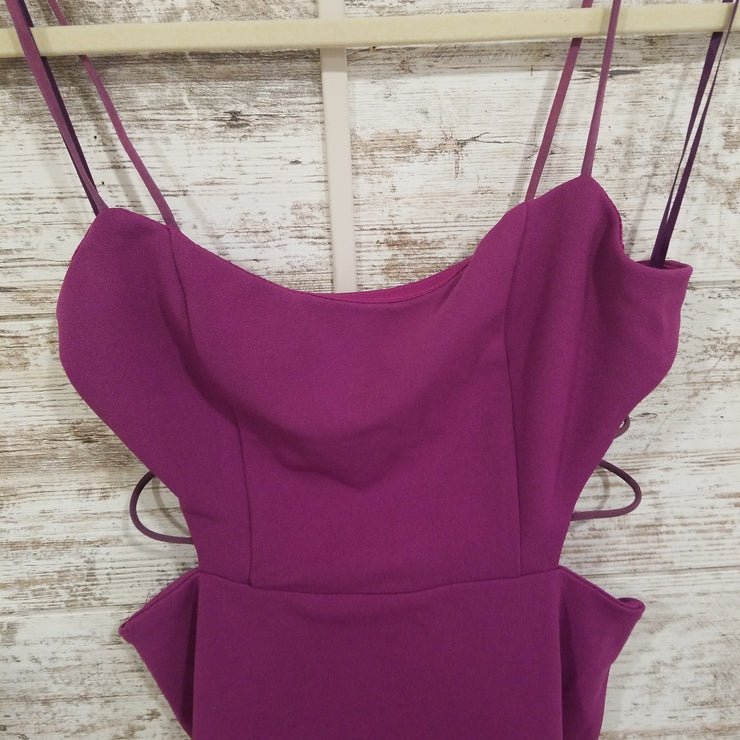 PURPLE SHORT DRESS (NEW)