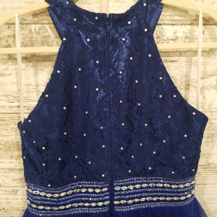 ROYAL BLUE SHORT DRESS