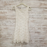 IVORY LACE SHORT DRESS