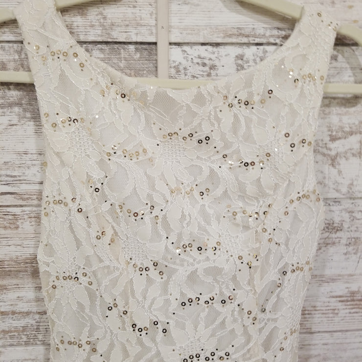IVORY LACE SHORT DRESS