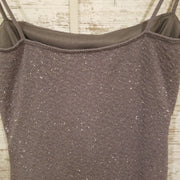 GRAY SPARKLY SHORT DRESS