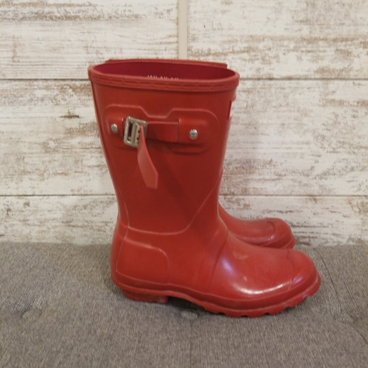 RED RAIN BOOTS $160