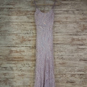 LAVENDER SPARKLY LONG DRESS