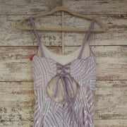 LAVENDER SPARKLY LONG DRESS