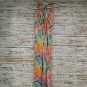 PINK/COLORFUL MAXI DRESS (NEW)