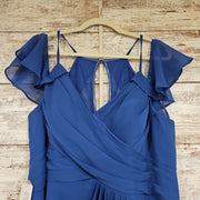 ROYAL BLUE LONG DRESS (NEW)