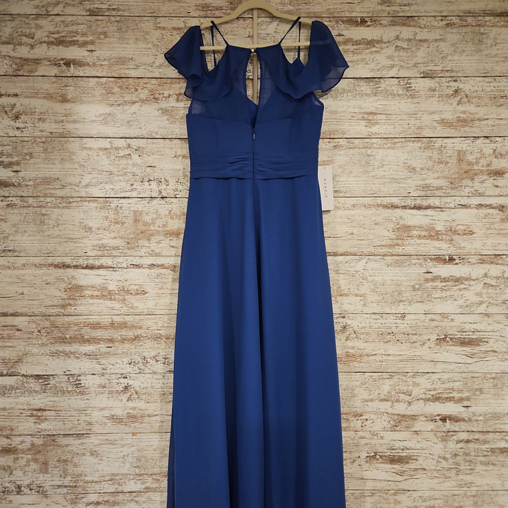 ROYAL BLUE LONG DRESS (NEW)
