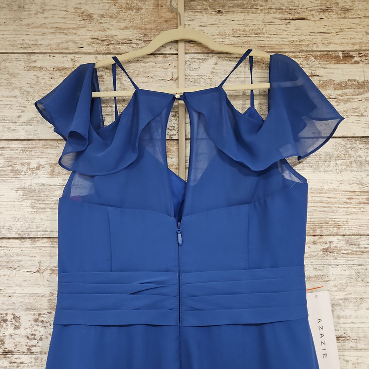 ROYAL BLUE LONG DRESS (NEW)