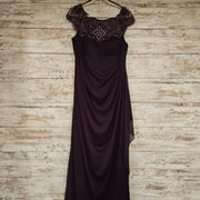 PURPLE LONG DRESS (NEW)