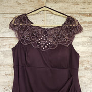 PURPLE LONG DRESS (NEW)