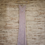 LAVENDER SPARKLY LONG DRESS