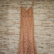 PINK LACE GOWN (NEW)