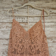 PINK LACE GOWN (NEW)