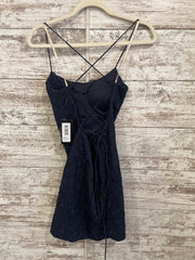 NAVY/FLORAL SHORT DRESS (NEW)