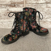 BLACK/FLORAL BOOTS (NEW) $140